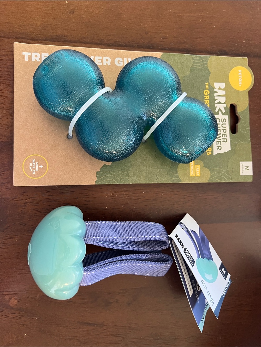 Set of 2 Bark Super Chewer toys